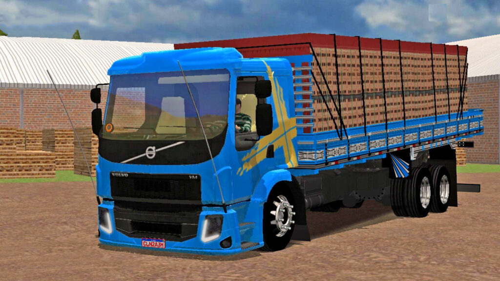 Skins Volvo VM Azul Faixas EXCLUSIVO Rodrigo Games