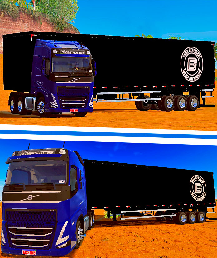 Skins Volvo Fh No Sider Conjunto Bruno Garcia Exclusivo Rodrigo Games