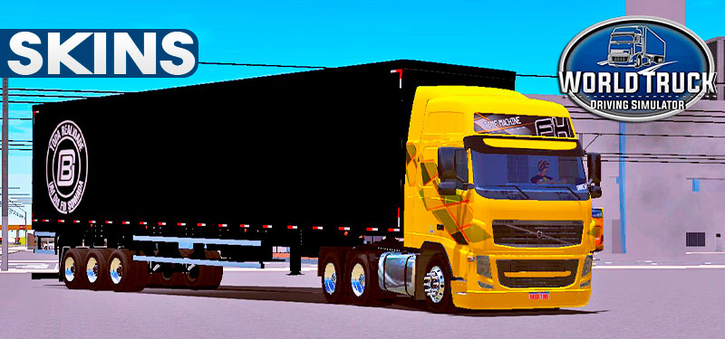 Skins Volvo Fh Amarelo Atualizado No Sider Bruno Garcia Rodrigo Games