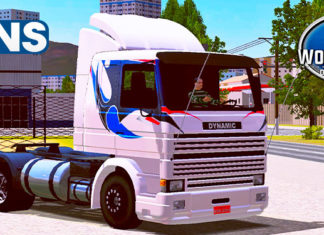 Skins Scania 113 Frontal Grafitada “QUALIFICADA”