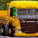 Skins Scania P310 Amarela 'QUALIFICADA'