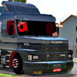 Skins Scania 113 Black Mais "Qualificada"