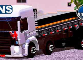 Skins VW Constellation Branco ‘QUALIFICADO NO ESTILO VERDUREIRO’