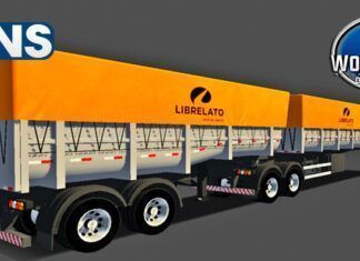 Skins Reboque Basculante Caçamba Cinza Librelato