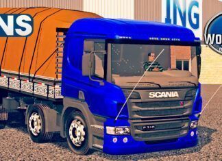 Skins Scania Pzinha Azul ‘QUALIFICADA’