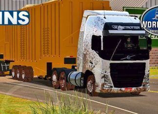 Skins Volvo FH Branco “TODO SUJO”
