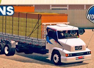 Skins Mercedes Benz 1620 Branco Grafitado ‘QUALIFICADO’