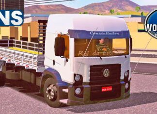 Skins VW Constellation Truck Branco Verdureiro