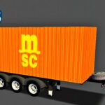 Skins Reboque Porta Container M SC ’EXCLUSIVA’