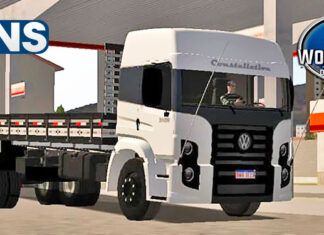 Skins VW Constellation Branco no Truck Com Detalhes ‘QUALIFICADO’