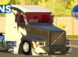 Skins Volvo EDC Branco Grafitado ‘QUALIFICADO’