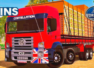 Skins VW Constellation Vermelho ‘EXCLUSIVO ESTILO VERDUREIRO’