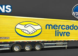 Skins Reboque Bau Mercado Livre