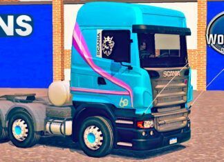Skins Scania R Edição Especial Streamline 60 anos