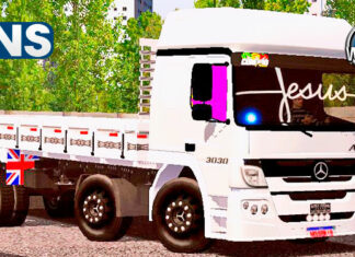 Skins Mercedes Benz Atego Verdureiro Qualificado ‘SKIN MODELO ANTIGO DO ATEGO’