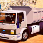 Skins Ford Cargo Cinza Modelo Antigo Caçamba  'QUALIFICADO'