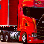Skins Scania S EDIÇÃO ESPECIAL 63 ANOS DE BRASIL NA CARRETA BAU