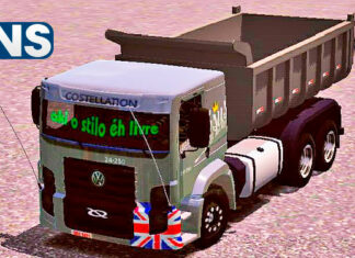 Skins VW Constellation Caçamba ‘CAÇAMBEIRO QUALIFICADO’