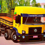 Skins VW Constellation Amarelo Tomateiro 'QUALIFICADO'