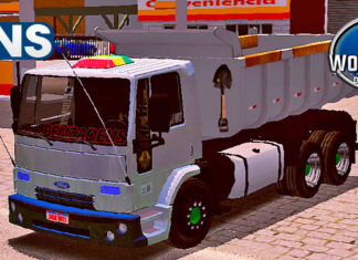 Skins Ford Cargo Cinza Na Caçamba ‘TOP’