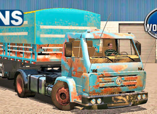 Skins VW Titan Graneleiro TOP Todo Sujo