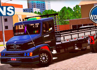 Skins Mercedes Benz 1620 Preto (VERDUREIRO ESTILY)