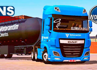 Skins Daf Na Carreta Silo ‘CONJUNTO VOTORANTIM CIMENTOS’