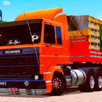 Skins Scania 113 Frontal Com Frente Stilo 'SCANIA LK'