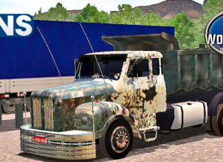 Skins Scania 111 Com Pintura Toda Velha