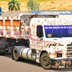 Skins Scania 113 Branca Toda Suja na Caçamba