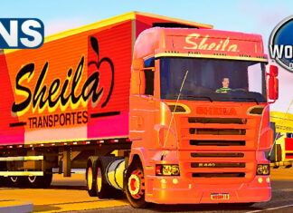 Skins Scania R Conjunto SHEILA TRANSPORTES ‘EXCLUSIVO’