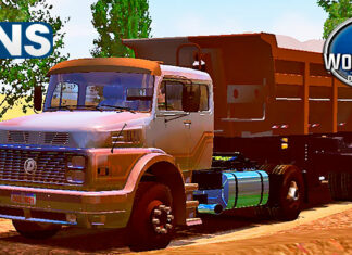 Skins Mercedes Benz 1934 Branco Na Caçamba TODO SUJO DE TERRA