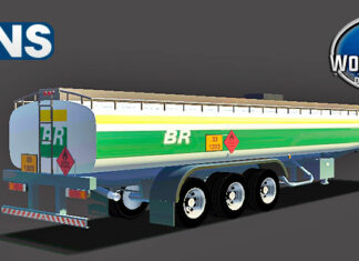 Skins Reboque Tanque ‘BR PETROBRAS’