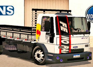 Skins Ford Cargo Branco Qualificado ‘ESTILO VERDUREIRO’