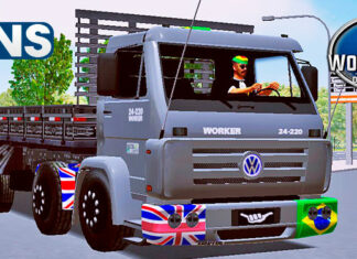 Skins VW Titan Cinza Verdureiro TOP