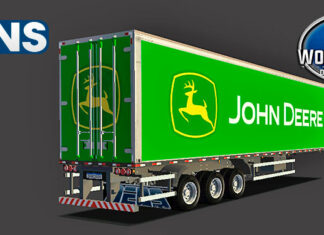 Skins Reboque Bau John Deere