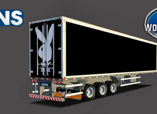 Skins Reboque Bau PLAYBOY