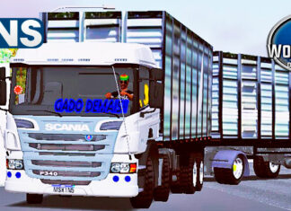 Skins Scania Pzinha Branca Boiadeira no Romeu e Julieta