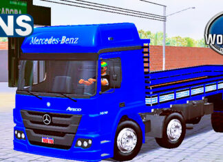 Skins Mercedes Benz Atego Azul ‘ESTILO ORIGINAL TOP’