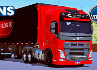 Skins Volvo FH COOPERLOG 10 LOGISTICA