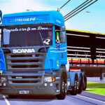Skins Scania R Streamline Azul na Granel Tampa Alta 'QUALIFICADO'