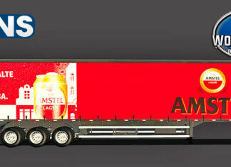 Skins Reboque Sider AMSTEL