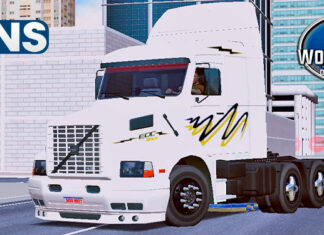 Skins Volvo EDC Branco Faixas Original Gold edc