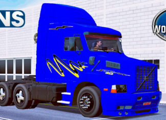 Skins Volvo EDC Azul Faixas Original Gold edc