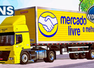 Skins Mercedes Benz Atego No Bau ‘Conjunto Mercado Livre’