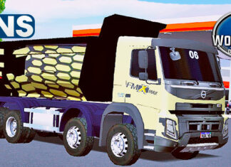 Skins Volvo FMX MAX CAÇAMBA ‘MODELO NOVO’