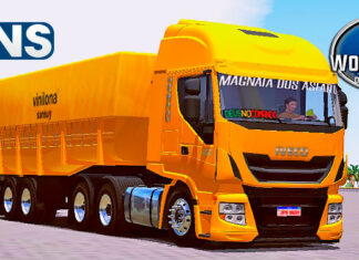Skins Iveco Laranja No RodoCaçamba ‘CONJUNTO QUALIFICADO’