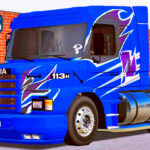 Skins Scania 113 Azul Grafitada 'QUALIFICADO'