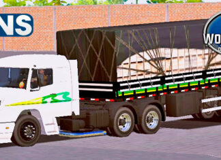 Skins Mercedes Benz 1935 Branco no Bitrem Faixas Verdes No Bitrem