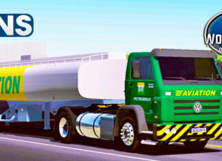 Skins VW Titan BR AVIATION Transporte de Combustível de Aviação